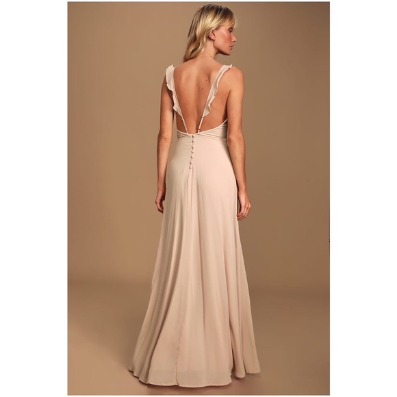 Lulus’s Meteoric Rise Bridesmaid’s Dress - Muave - Picture 5 of 7